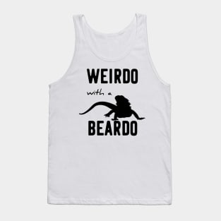 weirdo with a beardo Tank Top